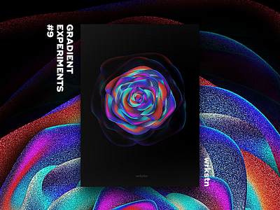 Gradient Experiments #9 design experiments gradients photoshop posters