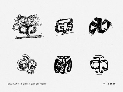 Devnagri Script Experiment behindthescenes daily design font graphicdesign hindi illustrator india indian indianartist paper pencil pencil sketch photoshop typeface typography wip workinprogress