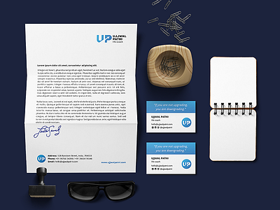 Stationery Design branding businesscard graphic graphicdesign identity india letterhead logo logodesign stationery typography