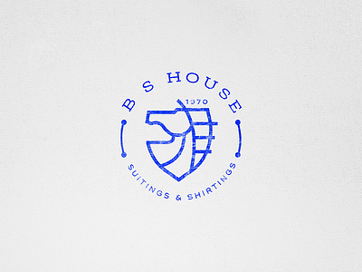 B.S. House | Logo branding businesscard graphic graphicdesign identity india letterhead logo logodesign stationery typography