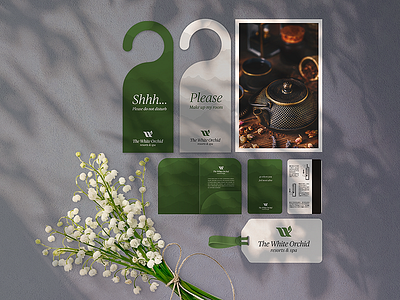 The White Orchid | Branding