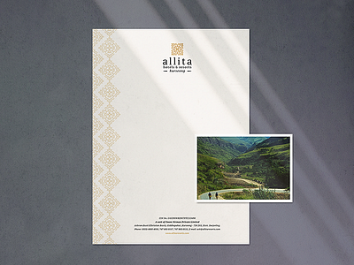 Allita | Branding branding businesscard graphic graphicdesign identity india letterhead logo logodesign stationery typography