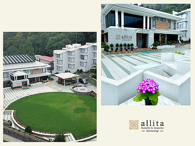 Allita Hotels & Resort | Branding branding graphic identity india logo typography