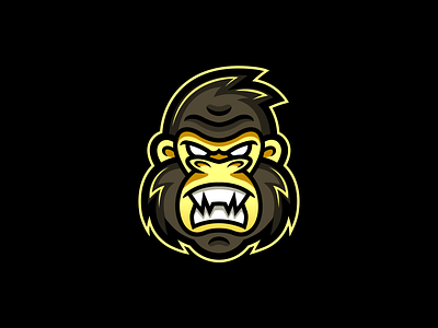 Gorilla Mascot Logo