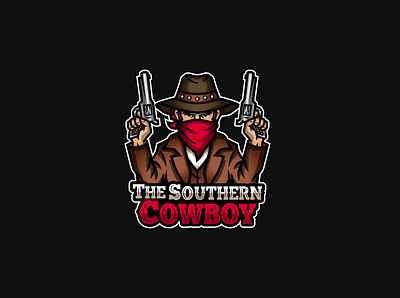 Illustrated Cowboy Logo characterdesign cowboy esport esports gaming illustrated illustrated logo illustration illustrator logo logodesign mascot mascotlogo