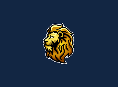Lion Mascot Logo design esport esports gaming illustration illustration art illustrator lion lion head lion logo logo logodesign