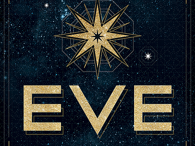 EVE christmas eve gold star