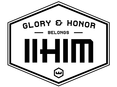 Glory And Honor black and white glory honor logo