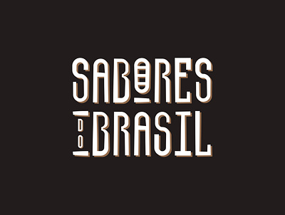 Sabores do Brasil brand brand identity branding brazil food brazil restaurant logotype