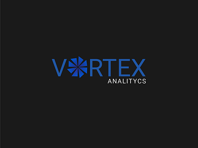 Vortex Analitycs Logo Design