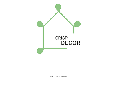 Crisp Decor Logo Design