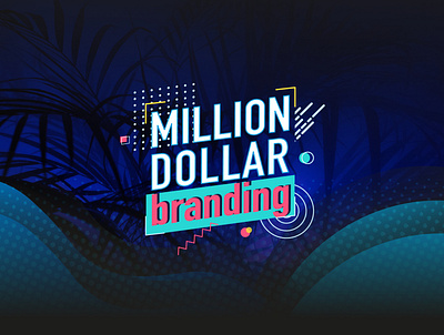 Logo for a branding agency - Million Dollar Branding brand branding branding agency concept corporate identity identity logo logodesign logotype millennials