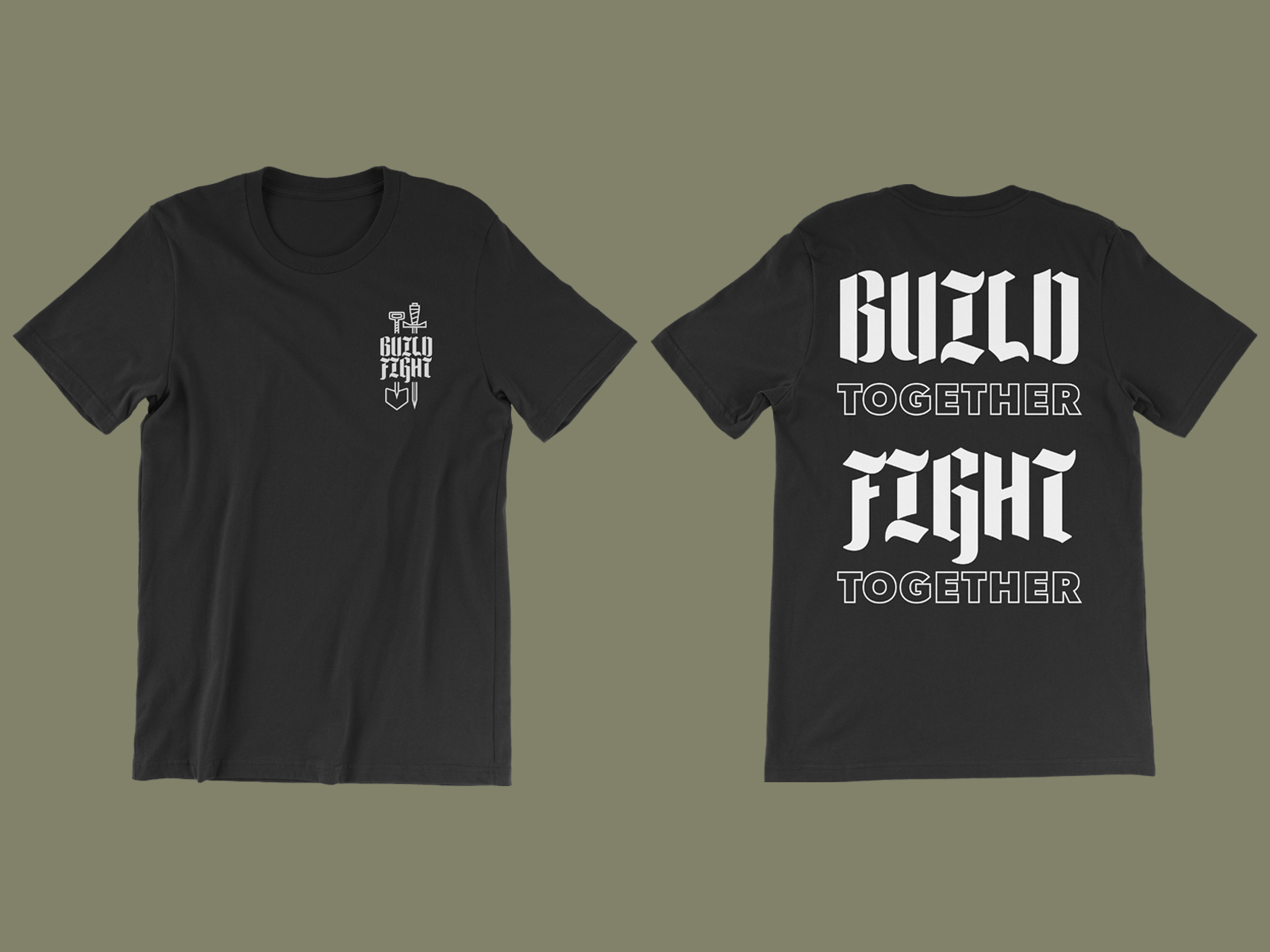 Build Fight Tee by Chris Diggs on Dribbble