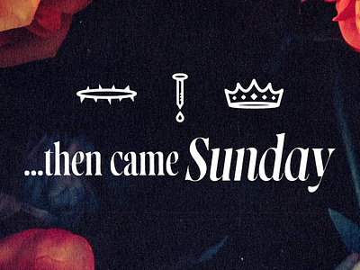 …then came Sunday church graphics easter jesus sermon series sunday.