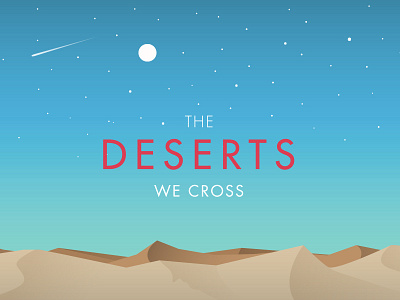 Deserts church deserts sand sermon series stars