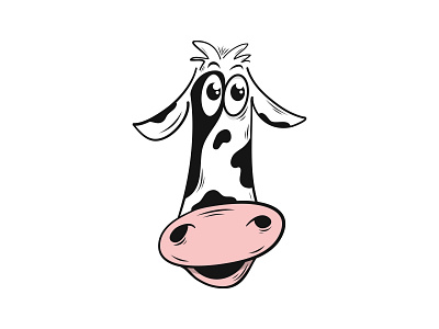 Mooo cow illustration ipadpro