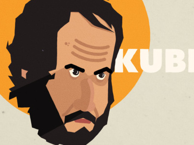 Kubrick director film illustration illustrator kubrick wip