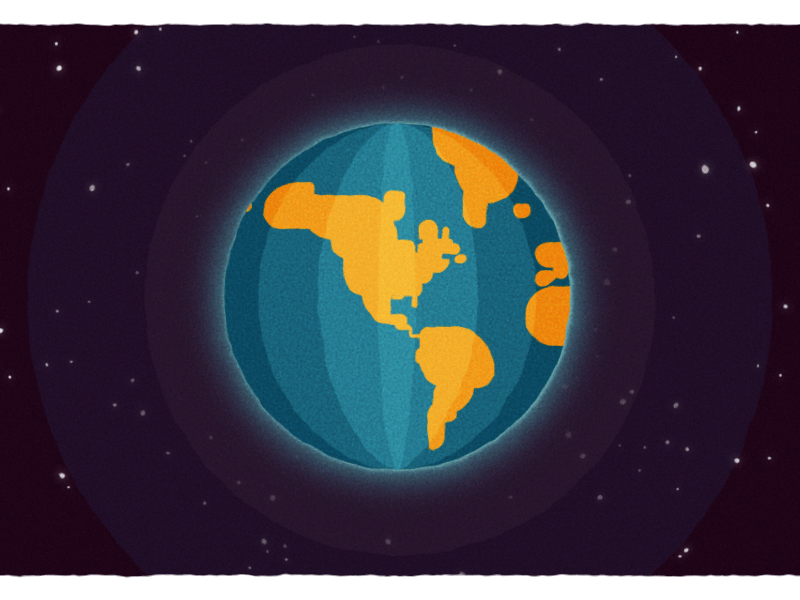 Another Globe animation globe illustration mograph motion design nashville tennessee yeeep