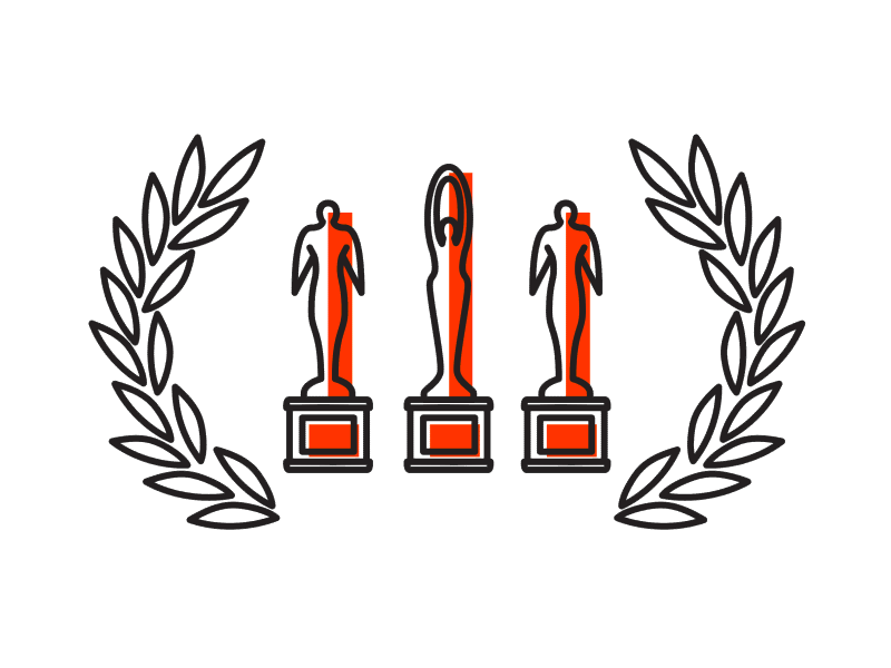 Animated Trophies animation award awards communicator telly trophies trophy