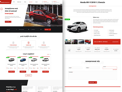 Car Rental art car car rental design rental web webdesign website