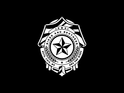 Bikes & Brothers bmx logo shield star