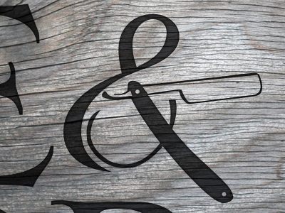 & ampersand logo typography