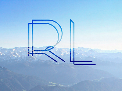 RL branding logo typography