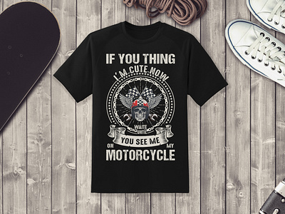 Vintage Bike t-shirt design