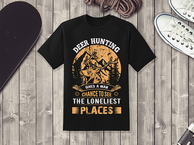 Hunting t-shirt design