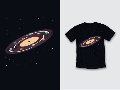 SPACE IDEA T SHIRT