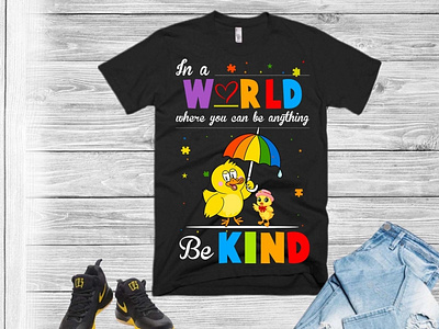 in s world where you can be anything be kind