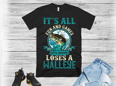 its all fun and games t shirt design