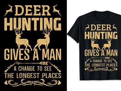 hunting t shirt deer