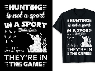 hunting t shirt the game