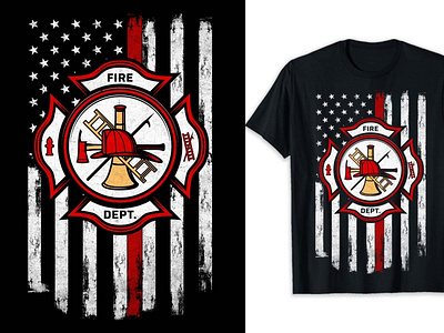 fire fighter t shirt