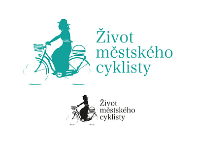 logo design - projekt Život městského cyklisty