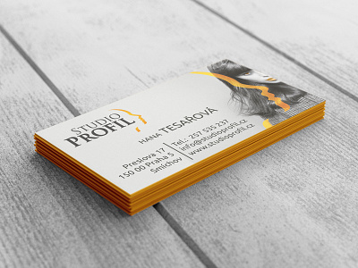 VIZITKA STUDIO PROFIL brand branding corporate design design graphic visitcard visual identity