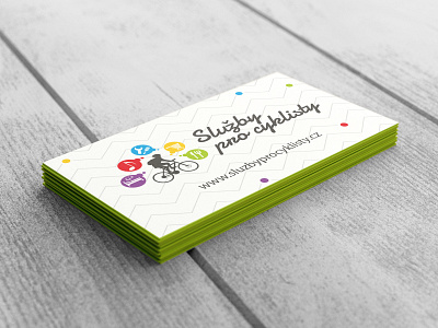 Vizitka sluzbyprocyklisty.cz brand branding corporate design design designer graphic visitcard vizitka