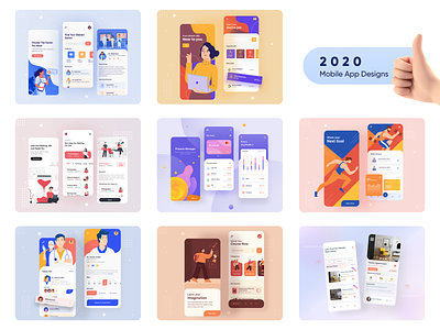 2020 Mobile App Designs