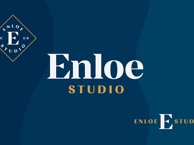 Enloe Studio brand branding identity lettering lockup logo logotype type typography vintage