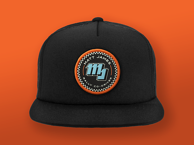 Matt James - Hat Concepts apparel athletic badge brand branding embroidery hat icon identity lettering lockup logo logotype patch racing rally retro sports typography vintage