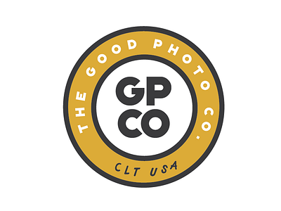 The Good Photo Co. Badge badge branding button icon identity logo photo photography pin retro vintage