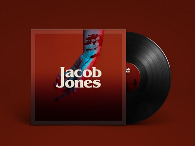 Jacob Jones album branding concept creepy dark identity logo music scary