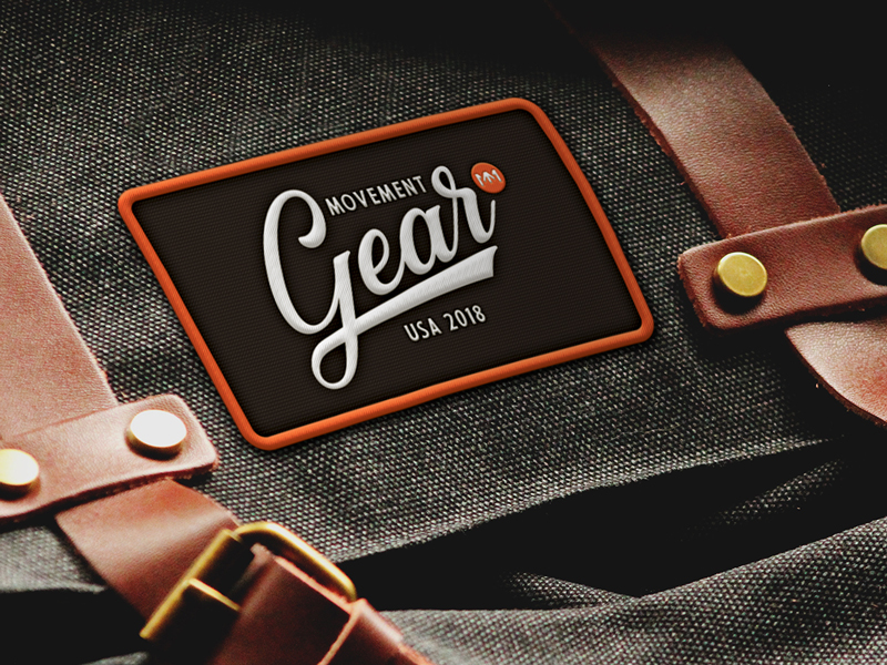 Download Movement Gear Patch Mockup by Eric Parks on Dribbble