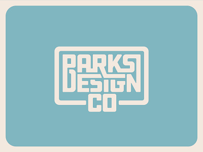 Parks Design Co blue brand branding draplin identity lettering lockup logo logotype retro type typography vintage