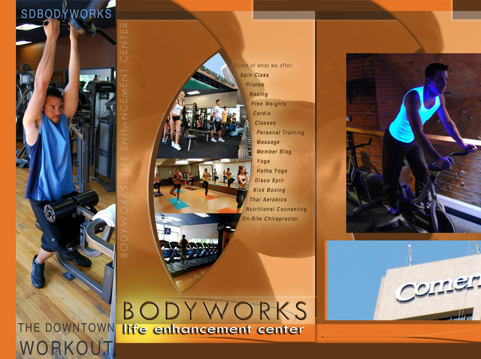 San Diego BodyWorks Gym by stevemckinnis on Dribbble