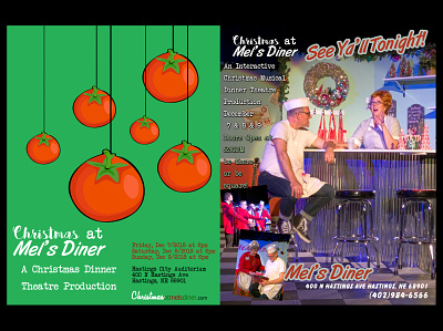 Christmas at Mel's Diner 1 branding graphic design illustration photographer photography photoshop social media steve mckinnis stevemckinnis.com web design