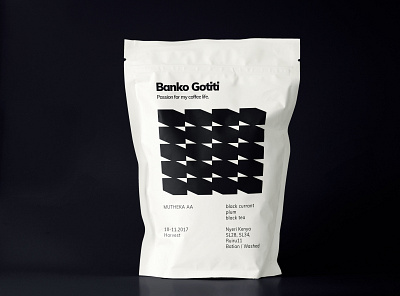 Banko Gotiti branding coffee design graphic design label typography
