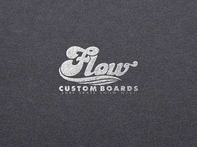 Flow Logo branding design logo typography
