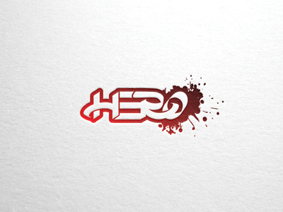 Hero Wordmark branding design graphic design logo typography